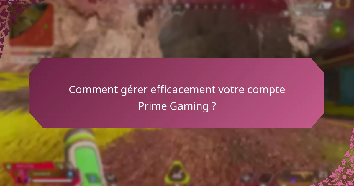 Comment fonctionne l’accumulation de récompenses avec les Packs Prime Gaming ?