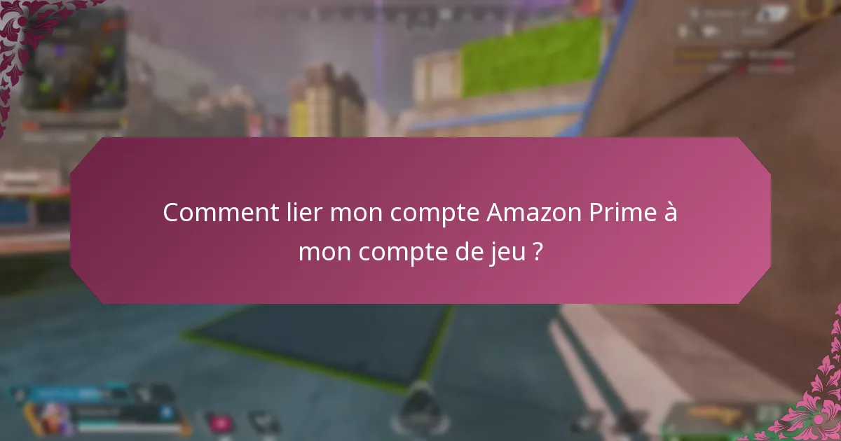 Quelles sont les conditions d’éligibilité pour le Pack Prime Gaming ?