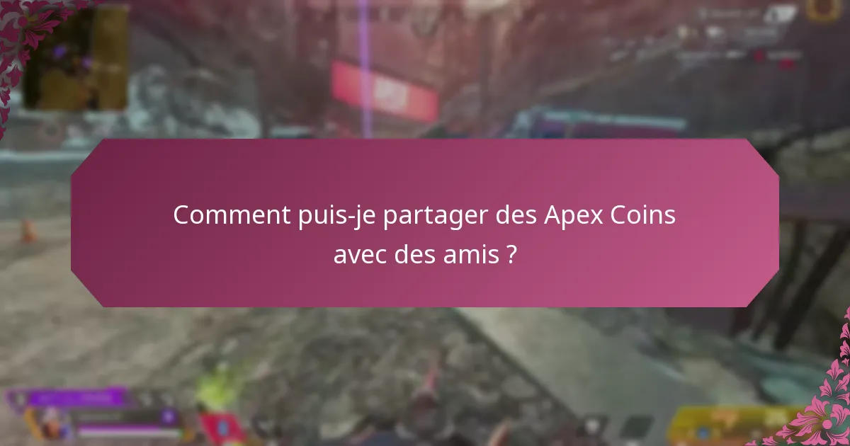 Comment lier des comptes pour faciliter les transferts de Apex Coins ?