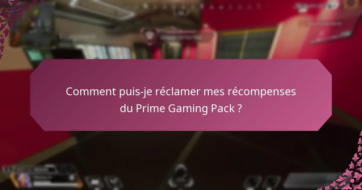 Quels sont les coûts associés au Prime Gaming Pack ?