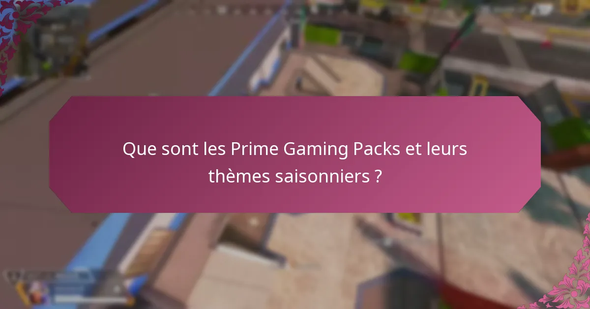 Comment les Prime Gaming Packs se comparent-ils à d’autres services d’abonnement de jeux ?