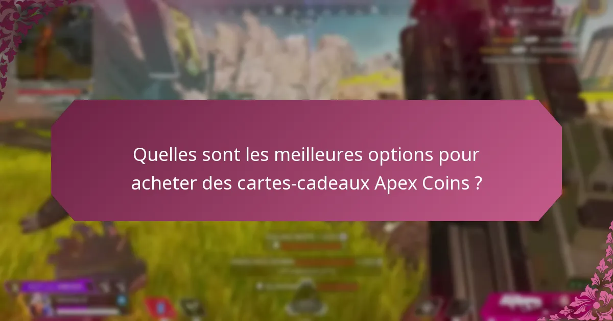 Comment les méthodes de livraison diffèrent-elles pour les cartes-cadeaux Apex Coins ?